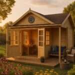 Fjordholz Gartenhaus Modell Teehaus Kirkless 44| Rabatt: 26%|6x4m