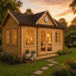 Fjordholz Gartenhaus Modell Teehaus Leeds 44
