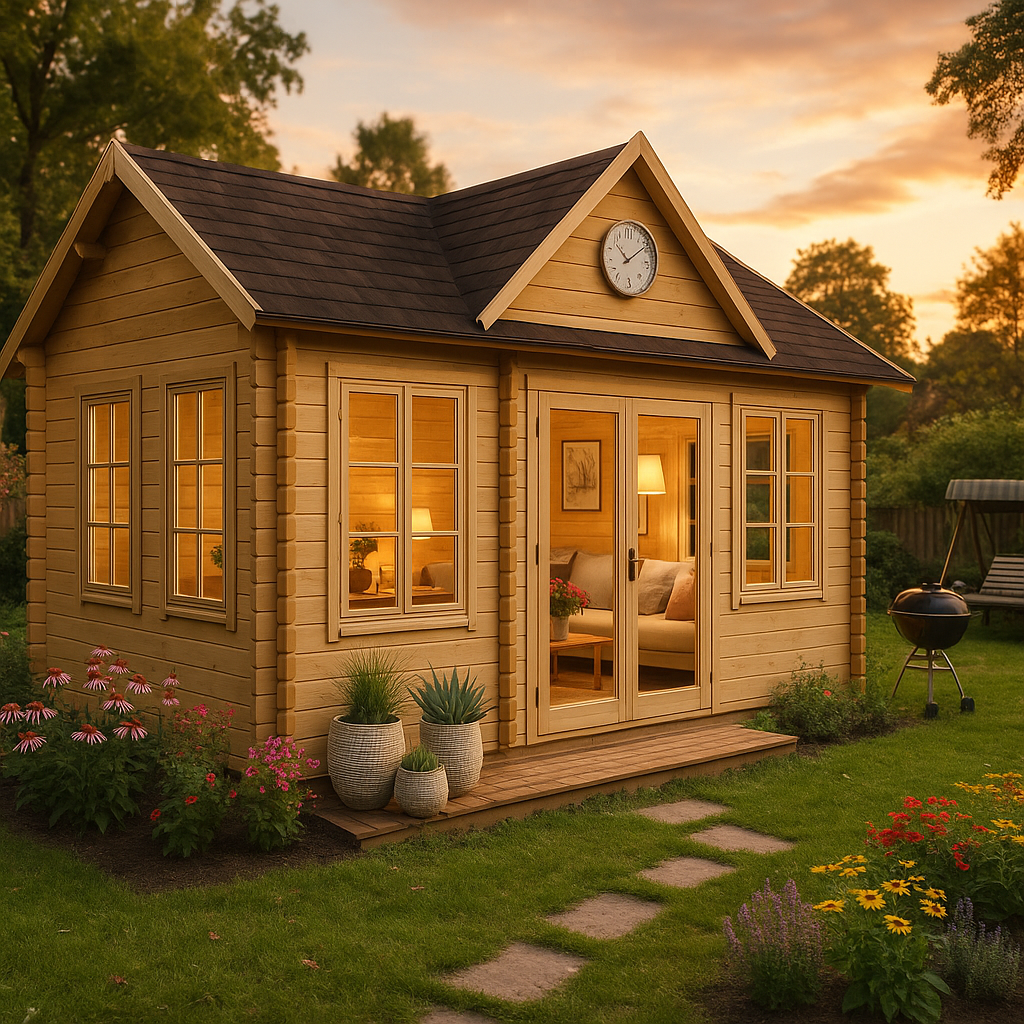 Fjordholz Gartenhaus Modell Teehaus Leeds 44| Rabatt: 26%