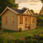 Fjordholz Gartenhaus Modell Teehaus Leeds 70