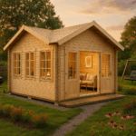 Fjordholz Gartenhaus Modell Teehaus Leeds 70