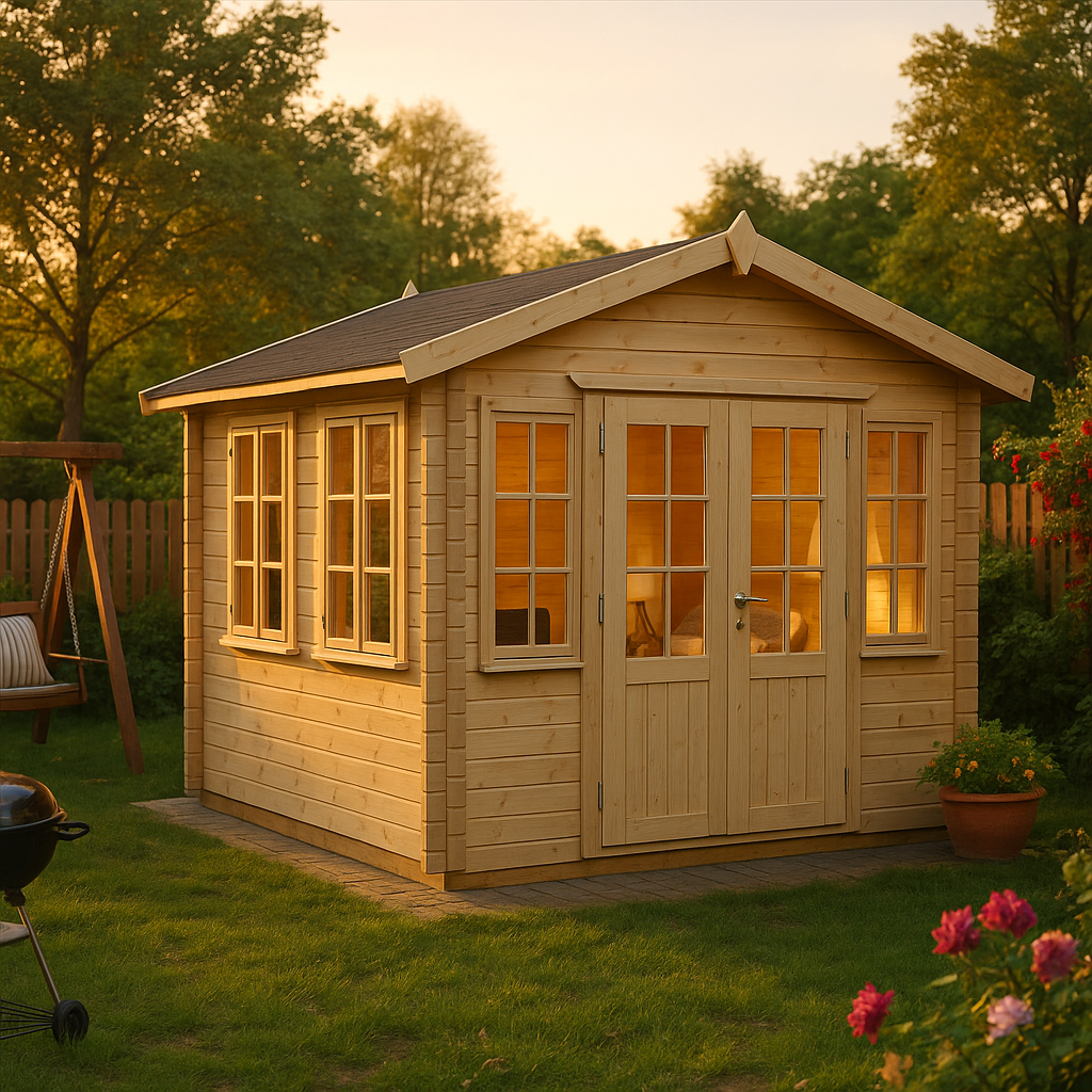 Fjordholz Gartenhaus Modell Teehaus Oxford 44
