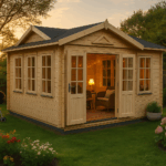 Fjordholz Gartenhaus Modell Teehaus Oxford 44