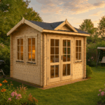 Fjordholz Gartenhaus Modell Teehaus Oxford 70
