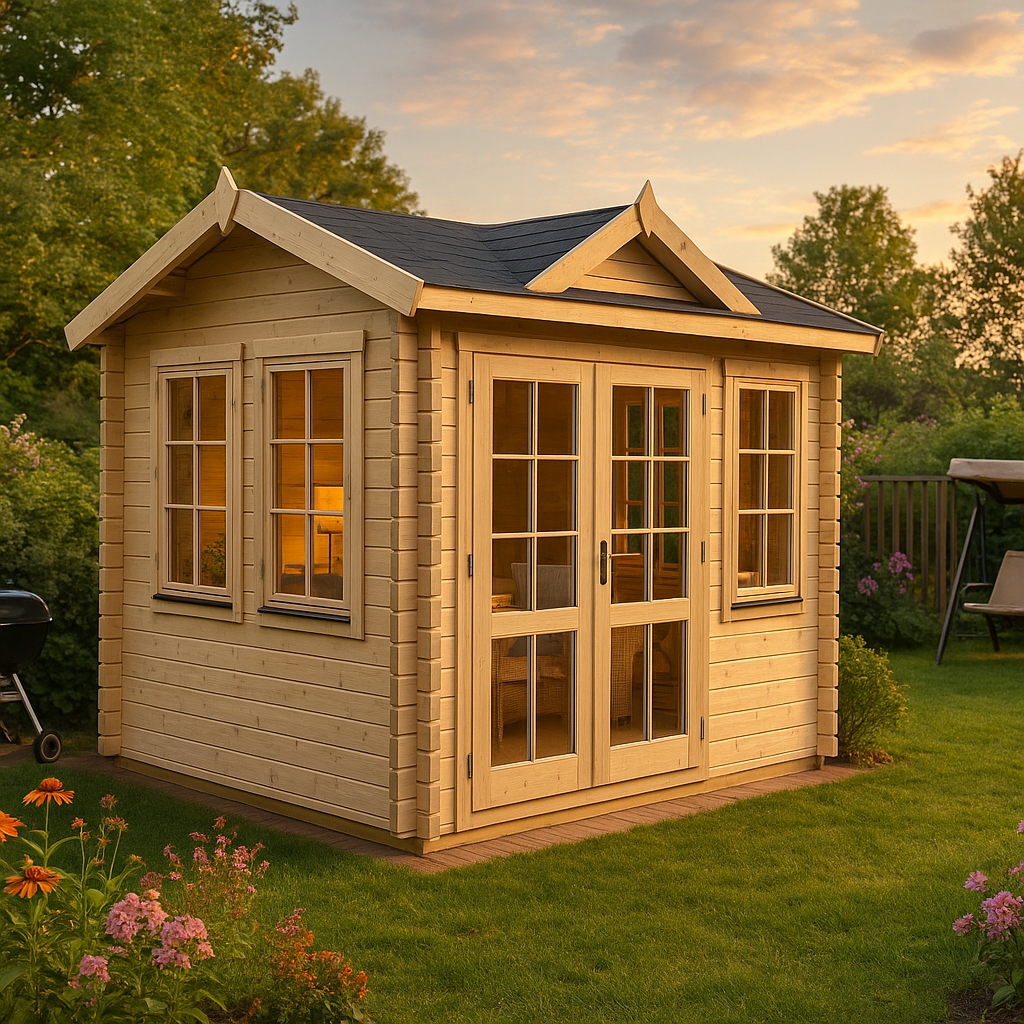Fjordholz Gartenhaus Modell Teehaus Oxford 70 Fjordholz Gartenhaus Modell Teehaus Oxford 70