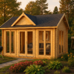 Fjordholz Gartenhaus Modell Teehaus Wakefield 44