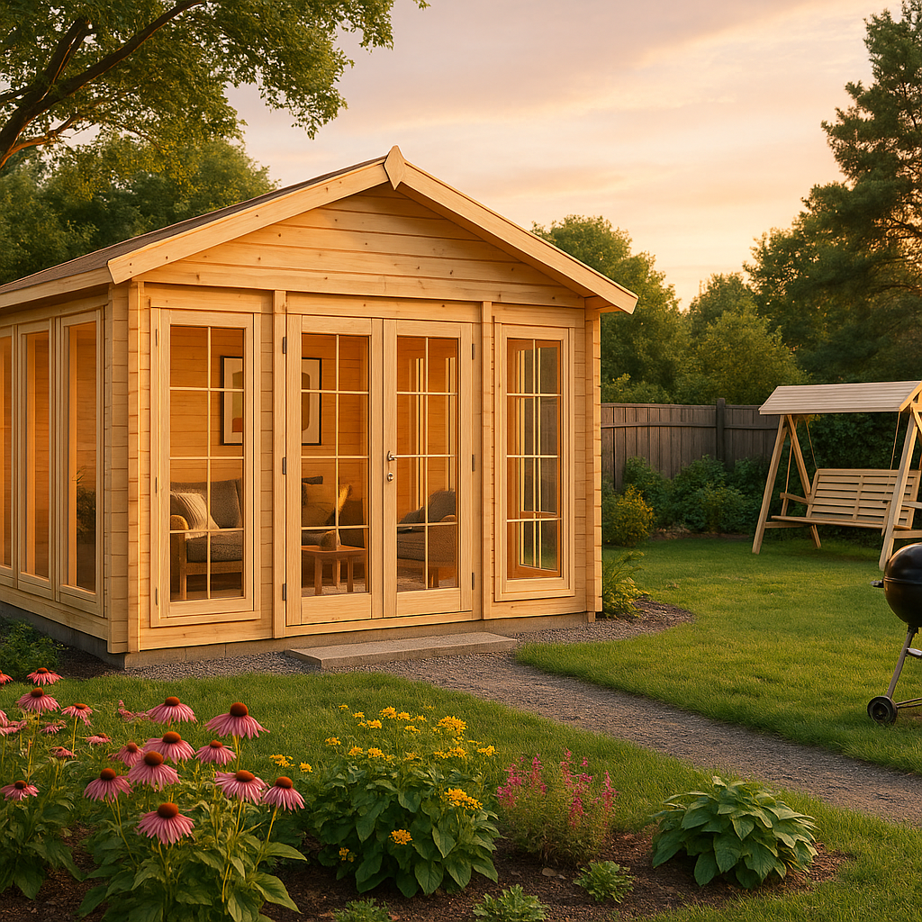 Fjordholz Gartenhaus Modell Teehaus Wakefield 70