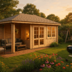 Fjordholz Gartenhaus Modell Teehaus Westminster 44