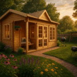 Fjordholz Gartenhaus Modell Teehaus Westminster 70