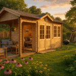 Fjordholz Gartenhaus Modell Teehaus Westminster 70