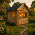 Fjordholz Gartenhaus Modell Teehaus Windsor 70