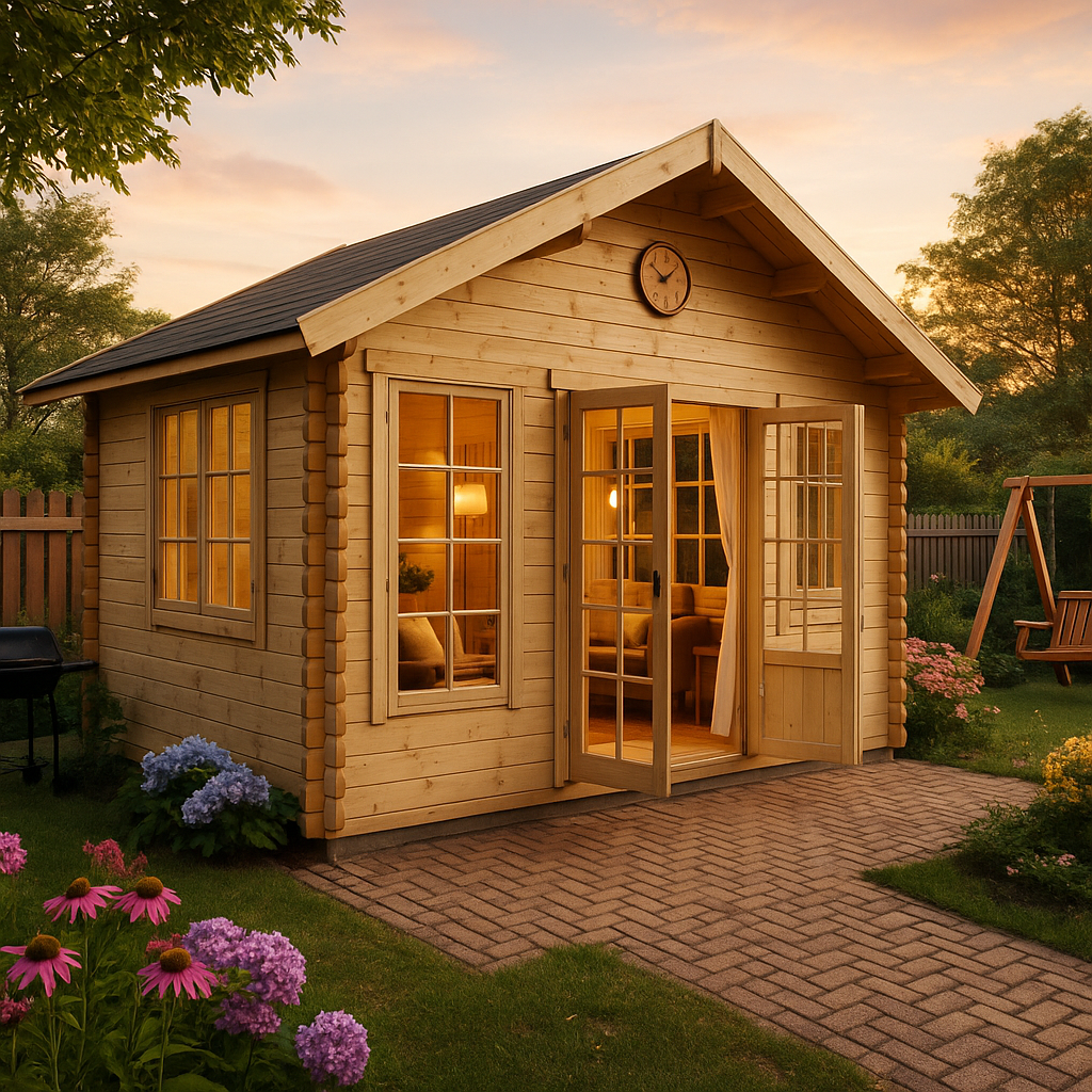 Fjordholz Gartenhaus Modell Teehaus Windsor 70, Fa