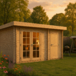 Fjordholz Gartenhaus Modell Theo 44