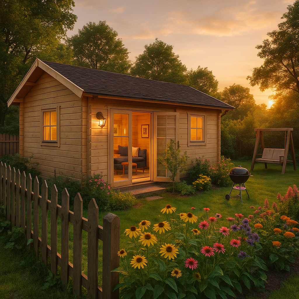 Fjordholz Gartenhaus Modell Uri 70
