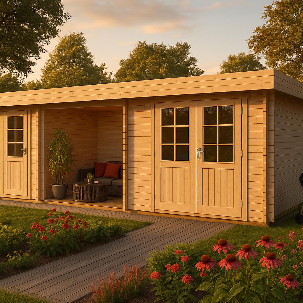 Fjordholz Gartenhaus Modell Vaasa 44 Fjordholz Gartenhaus Modell Vaasa 44