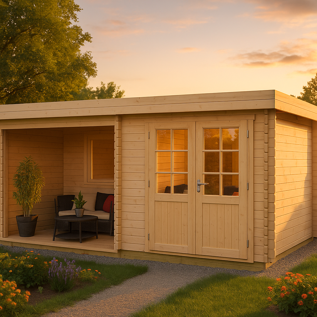 Fjordholz Gartenhaus Modell Vaasa 44 Fjordholz Gartenhaus Modell Vaasa 44