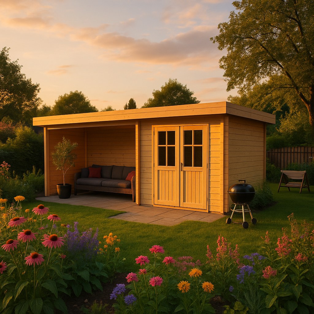 Fjordholz Gartenhaus Modell Vaasa 44