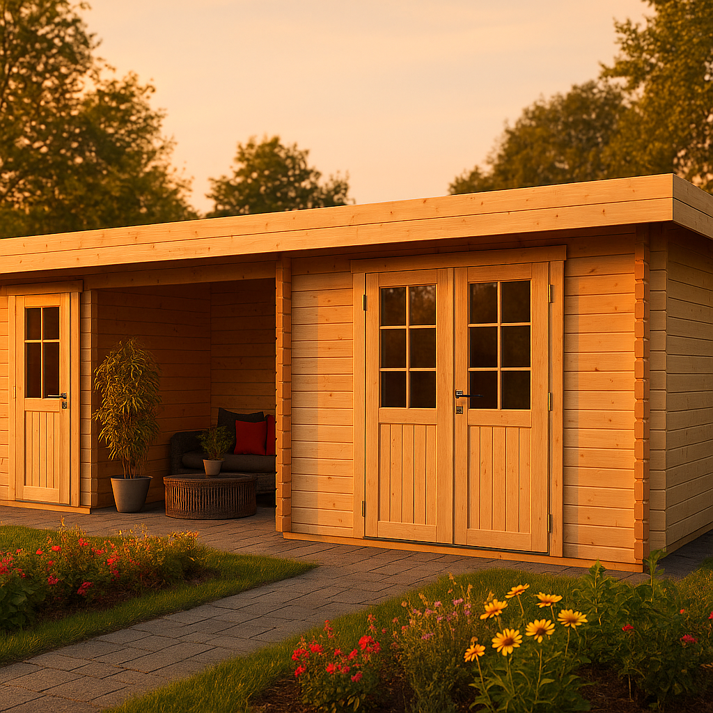 Fjordholz Gartenhaus Modell Vaasa 70 Fjordholz Gartenhaus Modell Vaasa 70