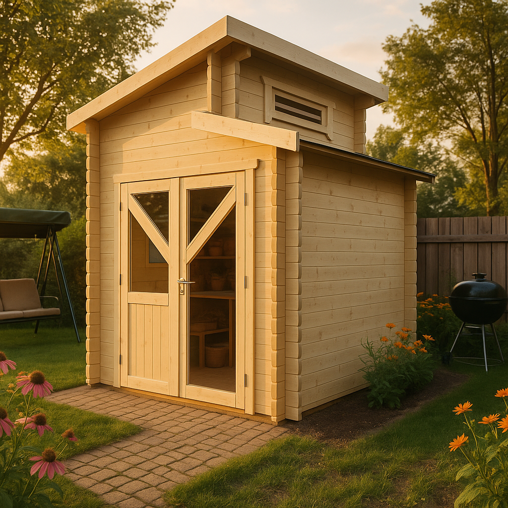 Fjordholz Gartenhaus Modell Varianta 44 B