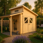 Fjordholz Gartenhaus Modell Varianta 44 B +SD