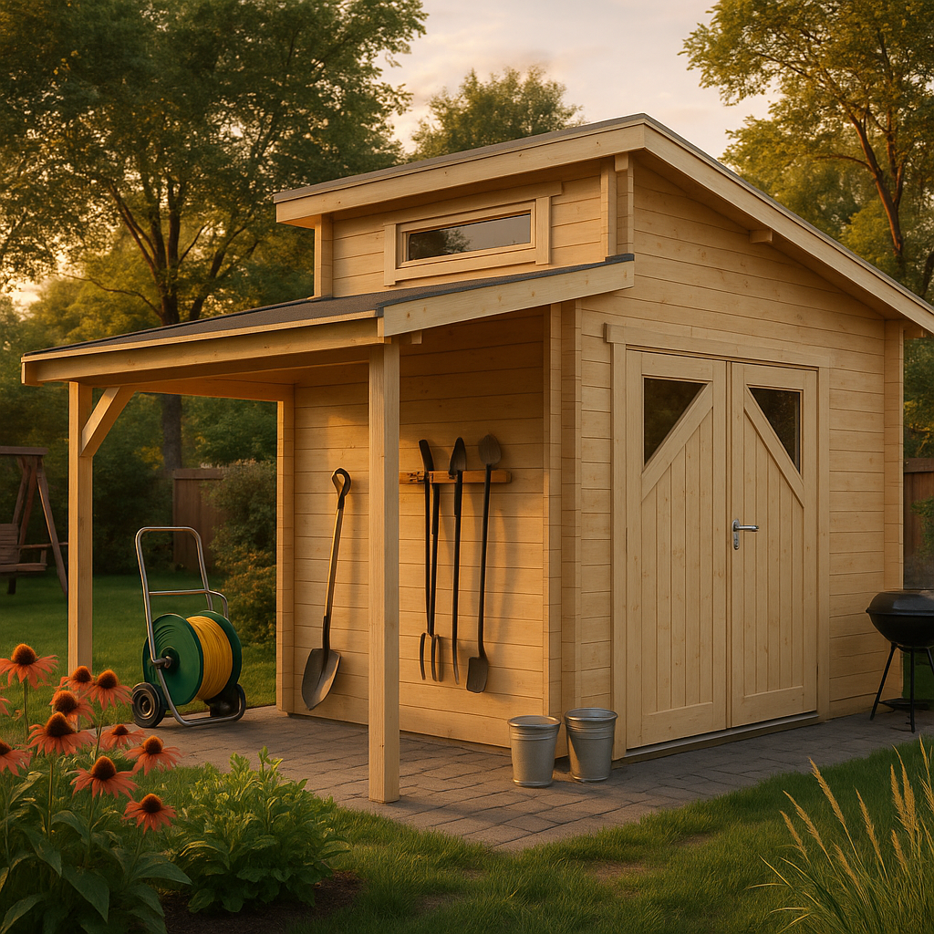 Fjordholz Gartenhaus Modell Varianta 44 C +SD| Rabatt: 26%