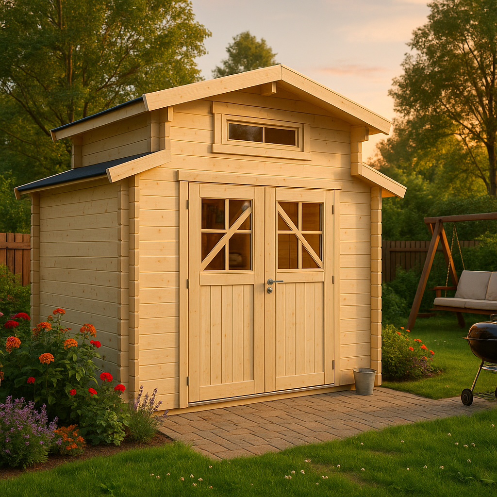 Fjordholz Gartenhaus Modell Varianta 44 D