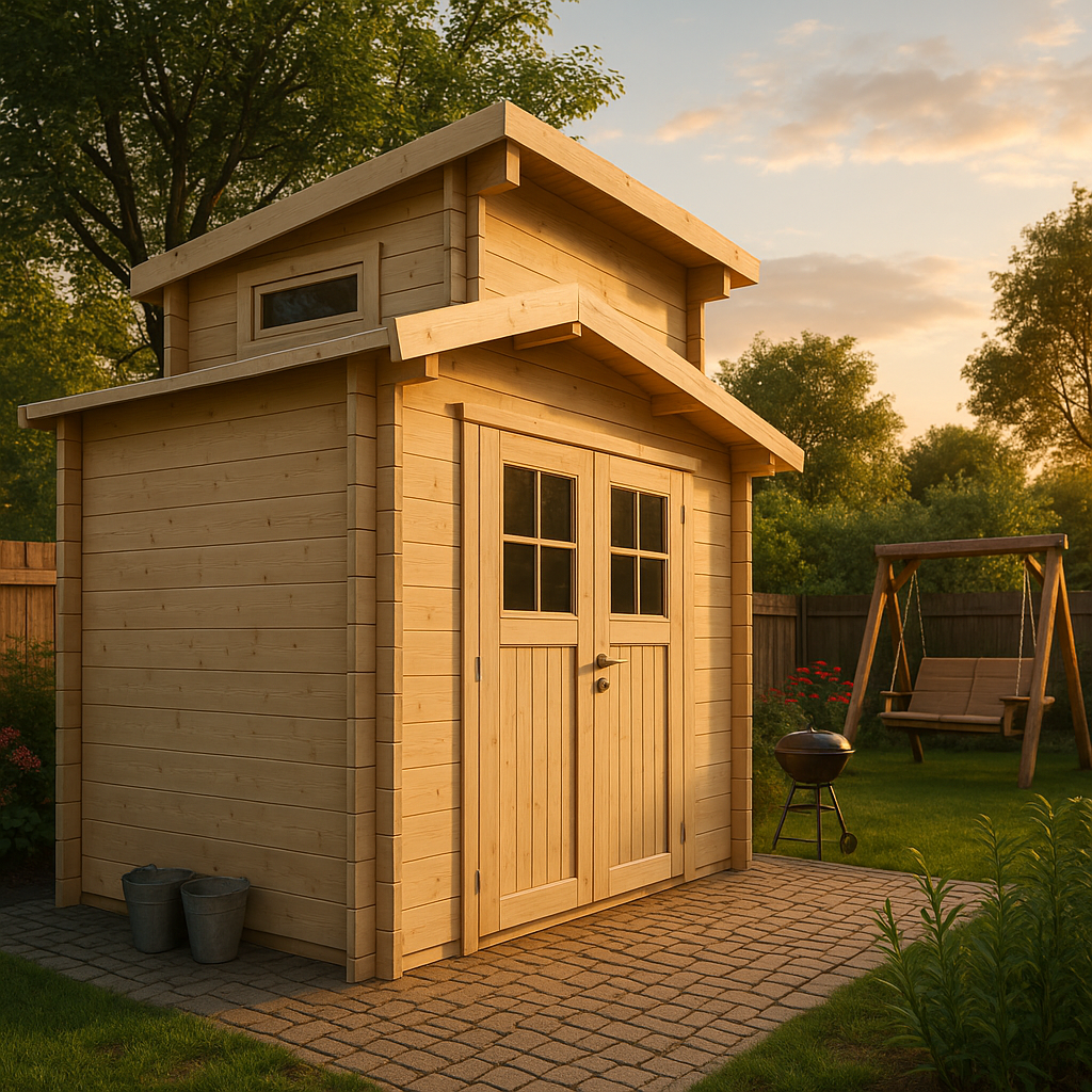 Fjordholz Gartenhaus Modell Varianta 44 D