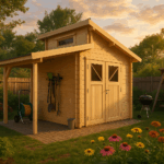 Fjordholz Gartenhaus Modell Varianta 44 D +SD