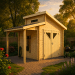 Fjordholz Gartenhaus Modell Varianta 44 D +SD
