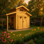 Fjordholz Gartenhaus Modell Varianta 44 D +SD
