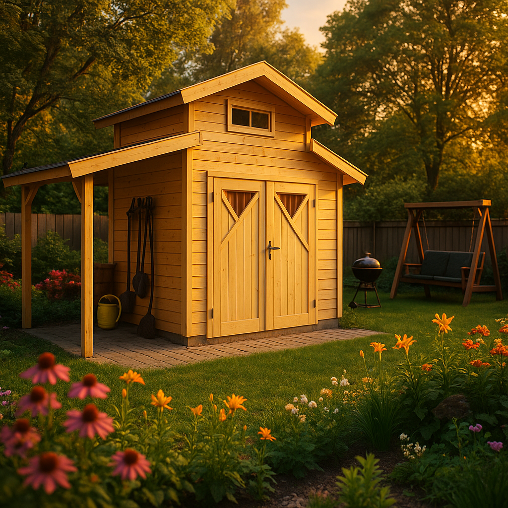 Fjordholz Gartenhaus Modell Varianta 44 D +SD Fjordholz Gartenhaus Modell Varianta 44 D +SD