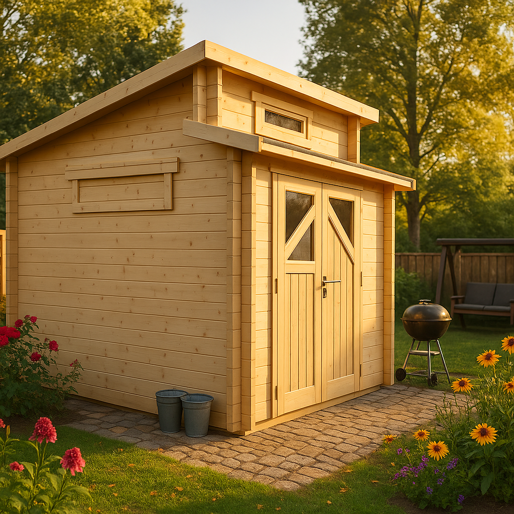 Fjordholz Gartenhaus Modell Varianta 44 E