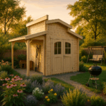 Fjordholz Gartenhaus Modell Varianta 44 E +SD