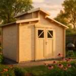 Fjordholz Gartenhaus Modell Varianta 44 F| Rabatt: 26%|4x4m