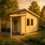 Fjordholz Gartenhaus Modell Varianta 44 F +SD