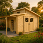Fjordholz Gartenhaus Modell Varianta 44 F +SD
