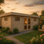 Fjordholz Gartenhaus Modell Vaud 44