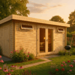 Fjordholz Gartenhaus Modell Vaud 44