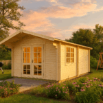 Fjordholz Gartenhaus Modell Wallis 44