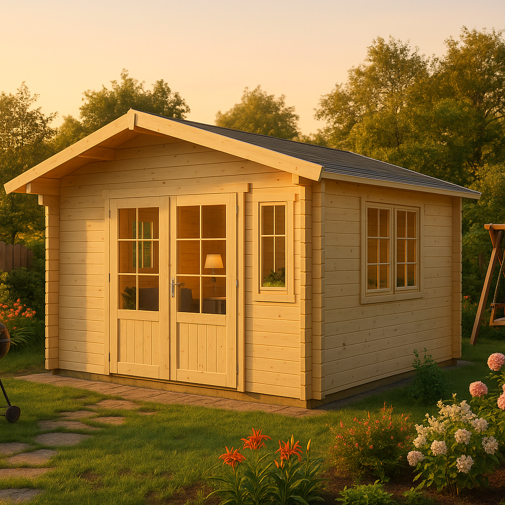 Fjordholz Gartenhaus Modell Wallis 70| Rabatt: 26%