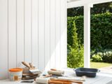 gartenhauswände richtig streichen