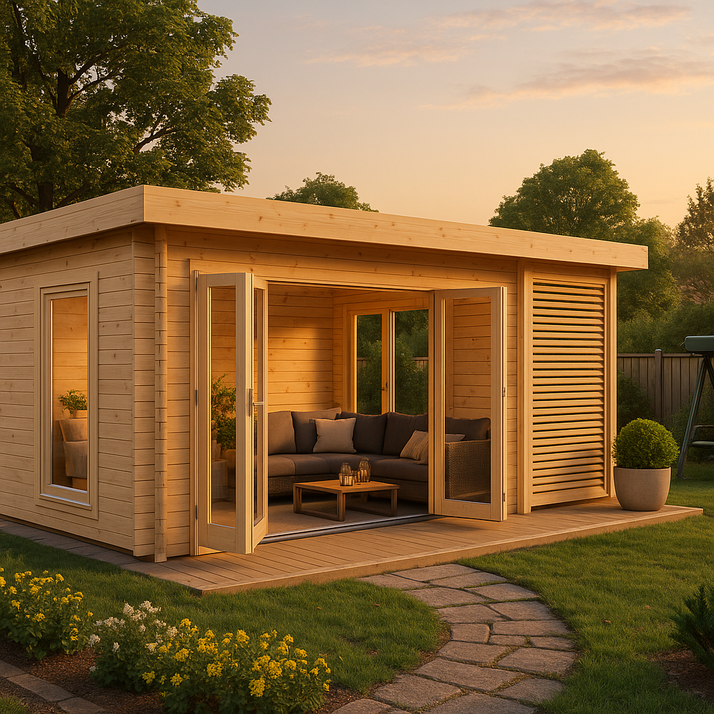 Fjordholz Gartenlounge Modell Carlise 44