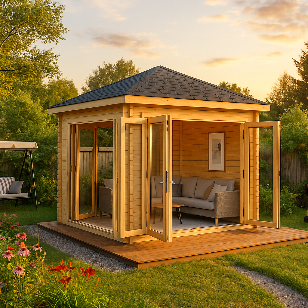 Fjordholz Gartenlounge Modell Kiano 44 G Fjordholz Gartenlounge Modell Kiano 44 G