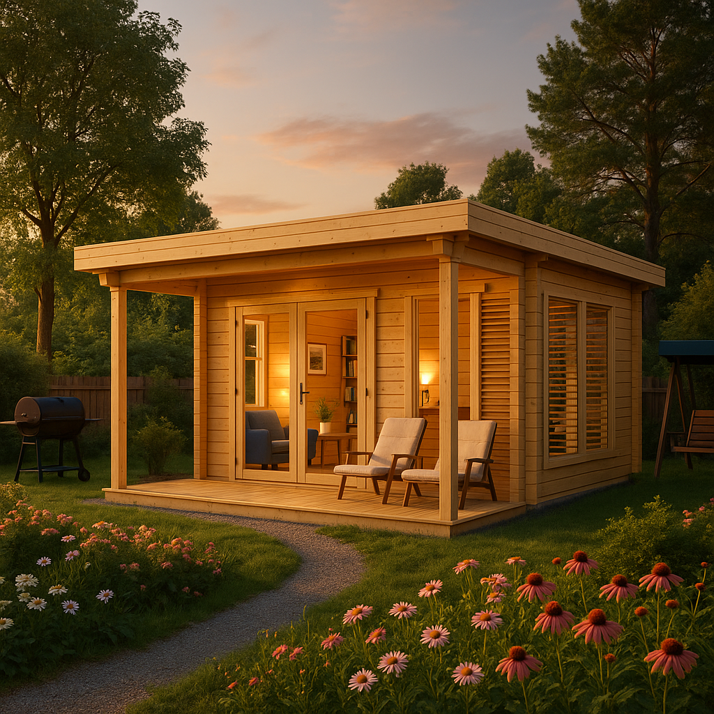 Fjordholz Gartenlounge Modell Kilian 70 Fjordholz Gartenlounge Modell Kilian 70