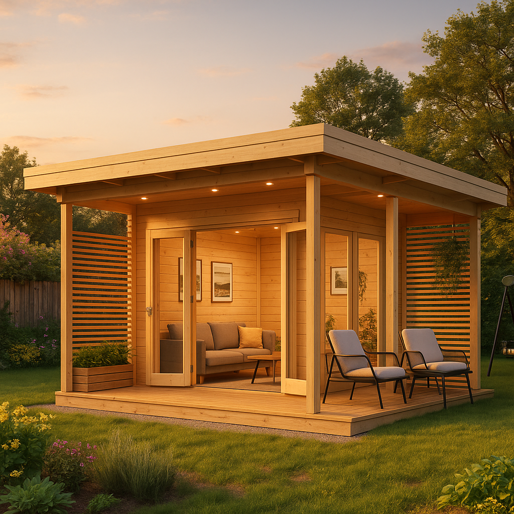 Fjordholz Gartenlounge Modell Kilian 70