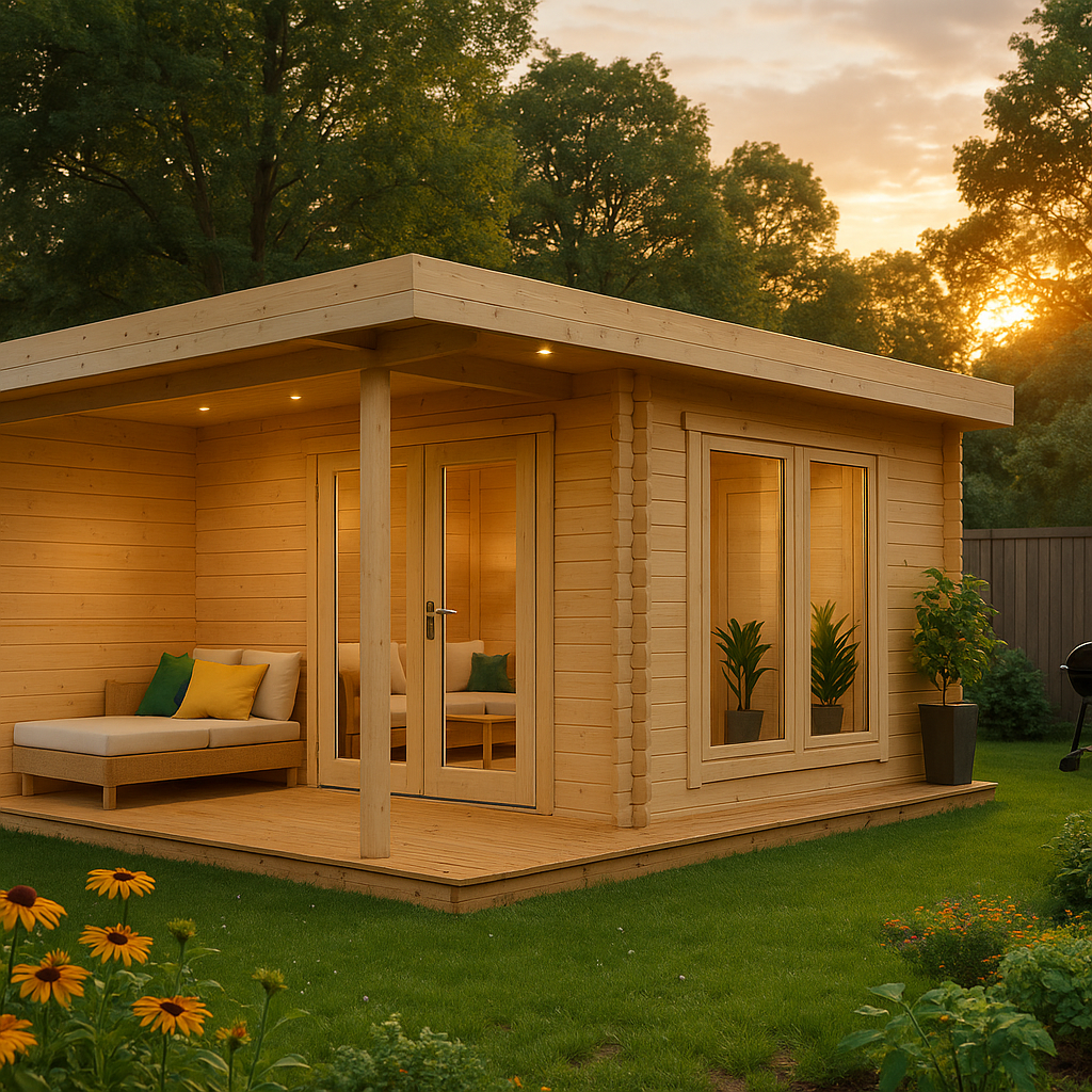 Fjordholz Gartenlounge Modell Klaus 44 Fjordholz Gartenlounge Modell Klaus 44