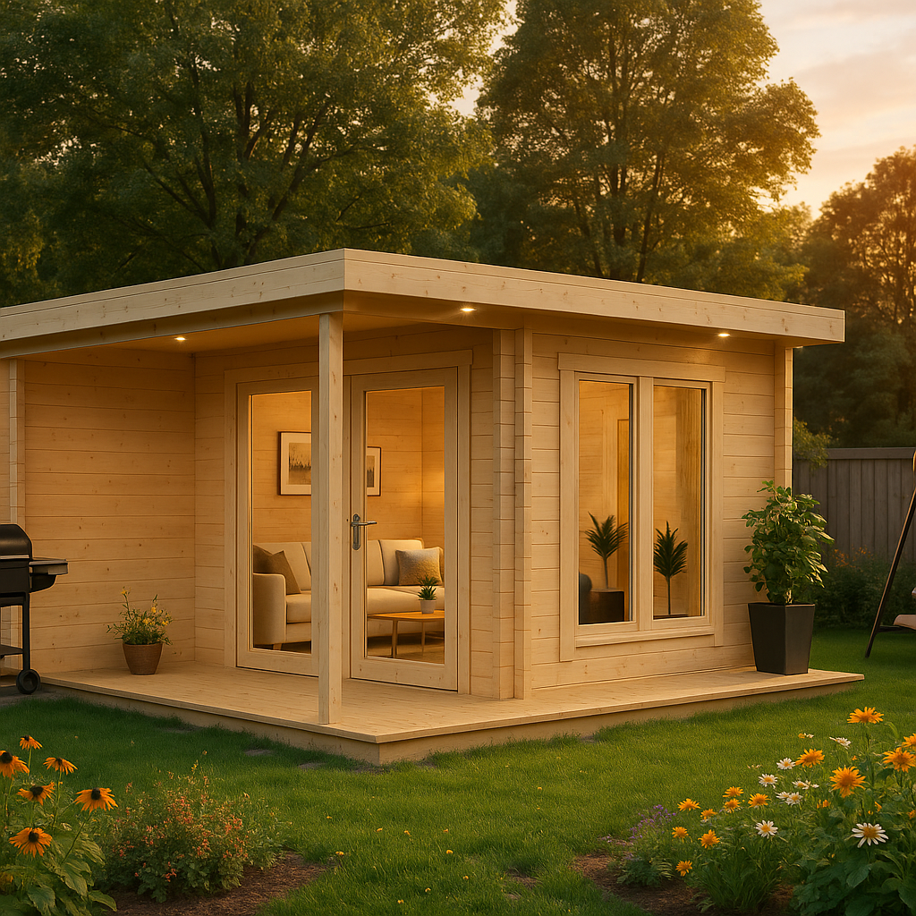 Fjordholz Gartenlounge Modell Klaus 44 Fjordholz Gartenlounge Modell Klaus 44