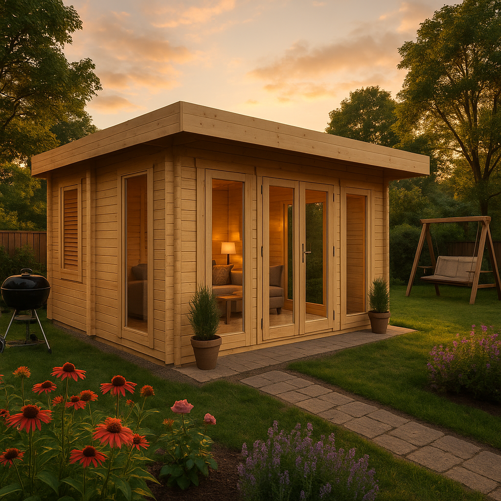 Fjordholz Gartenlounge Modell Lina 44 A
