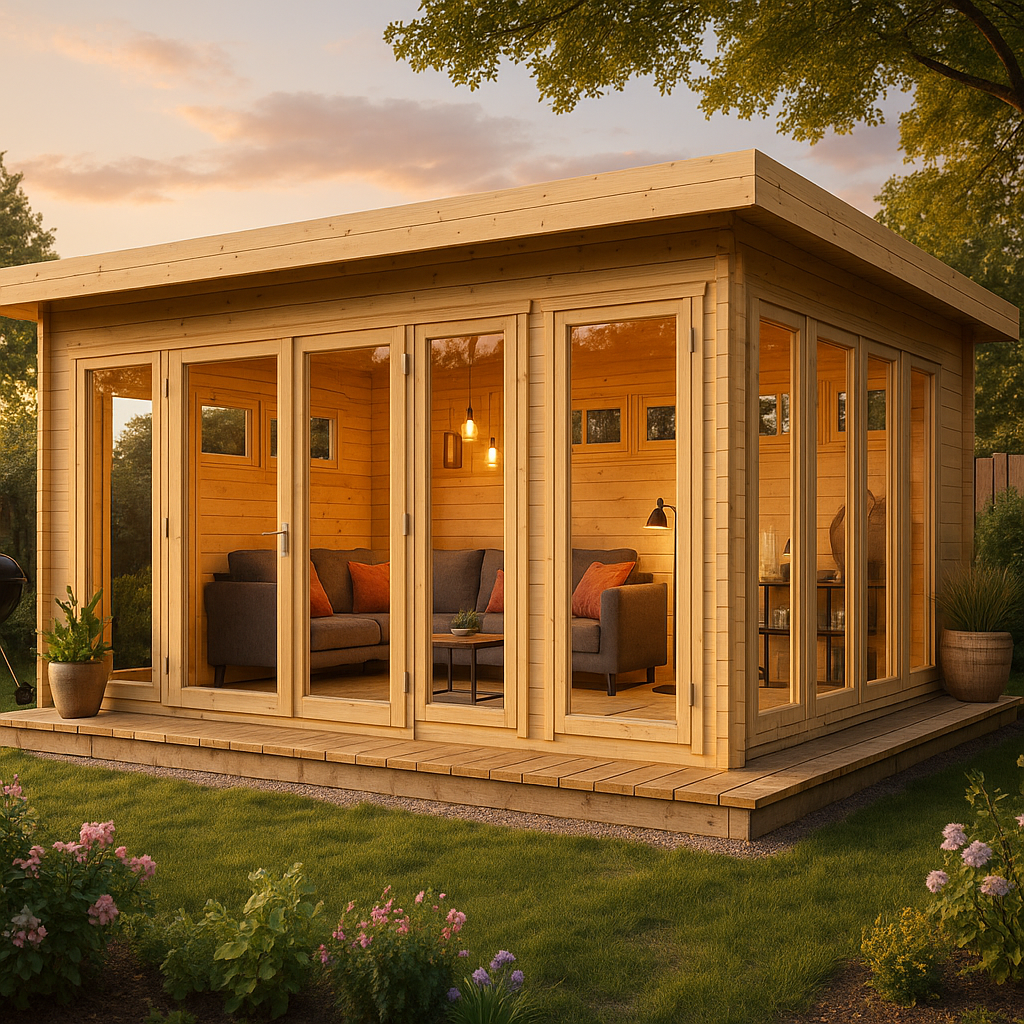 Fjordholz Gartenlounge Modell Mila 44 Fjordholz Gartenlounge Modell Mila 44