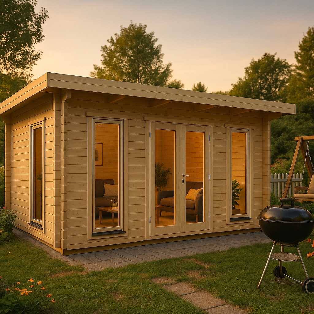 Fjordholz Gartenlounge Modell Nils 70 Fjordholz Gartenlounge Modell Nils 70
